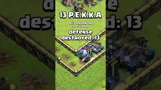 PEKKA VS Longest TH18 Defense Formation