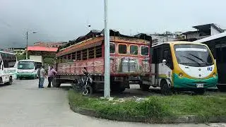 Terminal de autobuses de Neira, Caldas,  Colombia. 