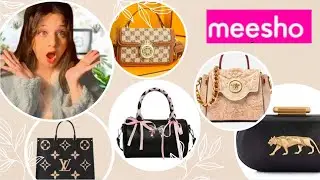 😱🔥 Meesho Real  Designer Bags at UNREAL Prices ! Luxury for Less – You Won’t Believe This! #Viral
