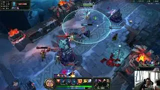 Xoăn Xoăn try hard Aram | Cay đắng kayle sp