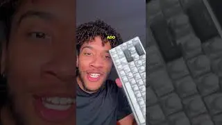 I 3D printed a whole keyboard full.. of Dwayne The Rock Johnson Keycaps #carterpcs #tech #techtok