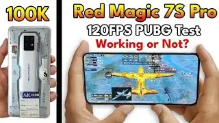 Red Magi 7Pro PUBG Testing | Smoothe Exyreme + 90 FPS Video Recording Testing |  Hetape Testing