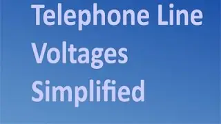 Telephone Line Voltages