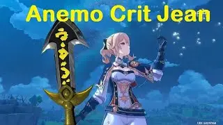 Genshin Impact Jean Anemo Crit Burst DPS