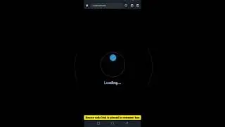 A beautiful planet style website loading animation using css 
