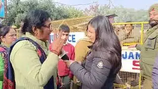 Customers of J&K SCARD Bank holds protest against Bank Management, demands release of their money.