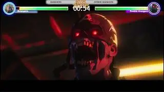 Marvel Zombies - Avangers Vs Zombies Avangers Final Battle with heatlhbars