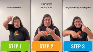 Tutorial: ASL Pronoun Signs for Beginners | Easy-to-Memorize ASL
