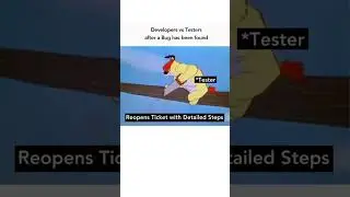 Tester Reporting Bug - Developer in Denial - #shorts #comedy  #roadrunners #softwaredeveloper