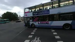 Different day but same type of bus driver. Idiot - does feature strong language.