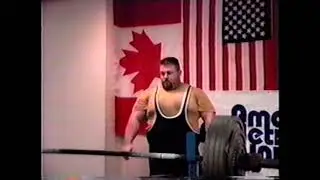 Richard Schoenberger 552lbs/250kg Bench Press 1999