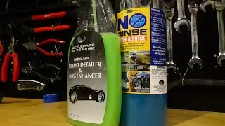 Quick clean with Optimum No rince & Quick Detailer
