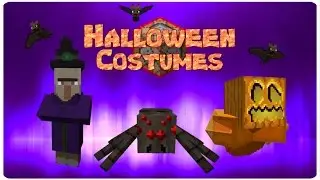 Halloween Costumes | ONLY TWO COMMAND BLOCKS (1.10)