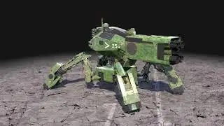 Mecha tank prototype