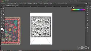 In the Making: Dhokra Scarf Print