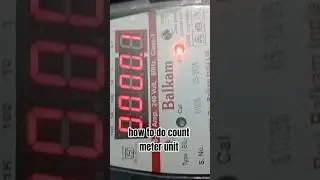 electric sub meter reading kaise kre#sub mete