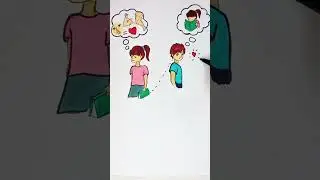 one picture million word 😥 💔 #youtubeshorts #art #drawing #craft #aminalifeart