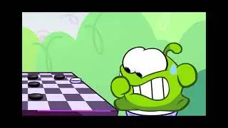 Om Nom Stories - Granny Nom beats Om Nom at checkers