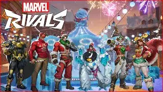 First Look at Marvel Rivals Winterfest Update!