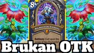 768 DAMAGE?! Bru'kan of the Elements OTK Combo!! | Hearthstone