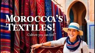 Moroccan Textiles Uncovered: A Cultural Treasure for Curious Travelers #maroc #travel #tourism