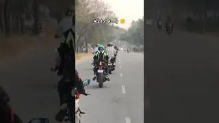 Raptor Army 🤫 Group Ride With Friends In Ranchi Jharkhand 😯 Public Reaction #short #viral