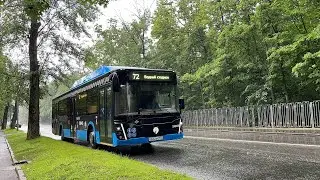 Последние дни работы автобусов на маршрутах №72, 384, 382 до перевода на АЭД 