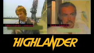 1986  |  Highlander  |  interview with Christopher Lambert and Sean Connery