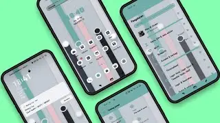 Simple Color Line Ui Theme. Tema oppo color os 7/11 & Realme Ui 1.0/2.0