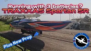 Traxxas Spartan SR: Can We Maintain Full Speed?  2 Adjustments,  3 Batteries and a New Prop?
