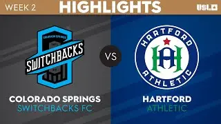 3.18.2023 | Colorado Springs Switchbacks FC vs. Hartford Athletic - Game Highlights