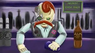 The secret night life of LLM's-Down at the Sauce Code : Comedy Chip tune by SonicDanDroid +AI