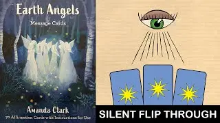 Earth Angels Message Cards d'Amanda Clark - visionnage des cartes (silent flip through)