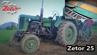 Sejba 2022 | Zetor 25 + Sejačka | Sejba ozimného jačmeňa