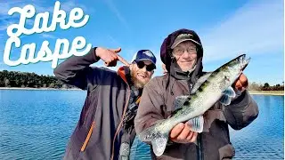 Mequinenza Lake Caspe: du vent et des SANDRES!