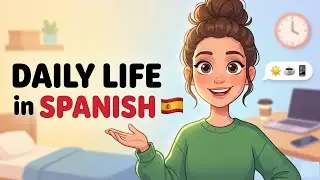How to Talk About Your Daily Life in Spanish | Spanish Podcast.
