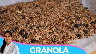 COMO HACER GRANOLA CASERA | SALUDABLE Y FACIL