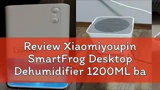 Review Xiaomiyoupin SmartFrog Desktop Dehumidifier 1200ML bacteriostat with Night Light low noise p