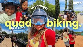 🇵🇹 ALBUFEIRA GIRLS TRIP ✈️ | travel vlog| , chaotic morning + road trip + quad biking 🚴‍♀️