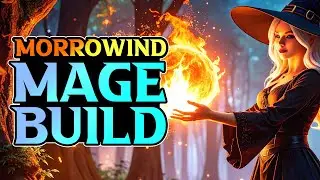 MAGE Build Morrowind Gameplay Part 1 - Morrowind Remaster (With Mods 2025) - OpenMW Graphic Overhaul