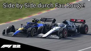 Side by Side durch Eau Rouge! | F1 23 V10 Mod Karriere Spa #11