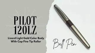 Pilot 120 LZ Lizard Roller Ball Pen #rollerballpen
