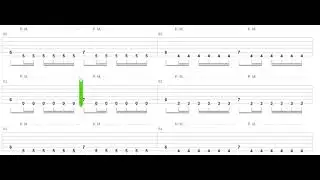 Bite The Pain Tab by Death + Guitar only + Guitar tab
