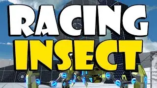 500 cpu LIVE Stream Racing Insect - Robocraft Robot Build