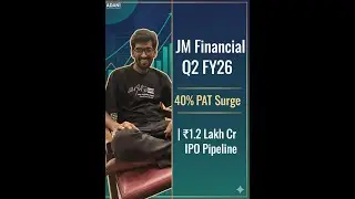 JM Financial Q2 FY26 Results | 40% PAT Surge, 56 IPO Pipeline & Big Wealth Expansion| CA Kaival Shah