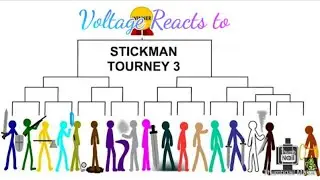 Voltage Reacts to ArifFatedd Stickman Tournament 3