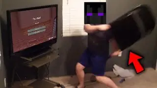 TROLLING YOUTUBER WHILE HE RECORDS MINECRAFT