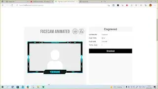 How to get a custom webcam frame on twitch and youtube!