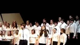 Don't Stop Believin' Andrew Choir Concert Lauren Pfeiffer and Jason Arnold