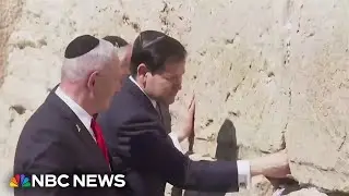Rubio visits Israel amid heightened tensions after attack on Qatar